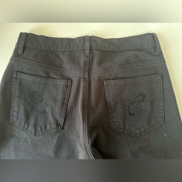 Escada Sport Black Denim Pants - Picture 3 of 12